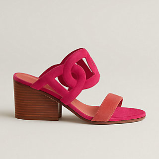 Lipari 70 sandal - Pink | Hermès USA
